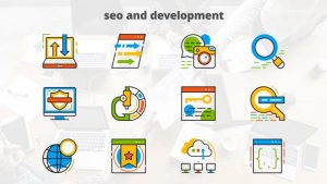 Seo And Development - Flat Animated Icons