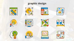 Graphic Design - Flat Animated Icons