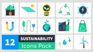 Sustainability Icons Pack