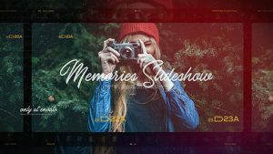 Memories Slideshow / Photo Album / Family and Friends / Travel and Journey