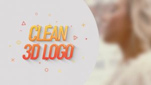 Clean 3D Logo