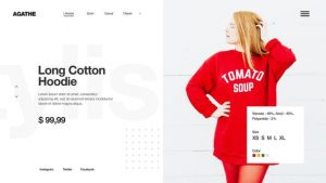 Minimal Fashion Store / Clean Market Promo / Clothes Collection Shop / Product Presentation