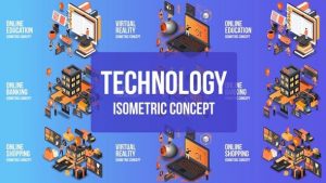 Future Technology - Isometric Concept