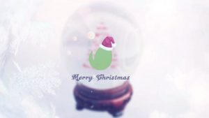 Christmas Snow Globe Grettings