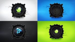 Mechanical Lens Logo Reveal