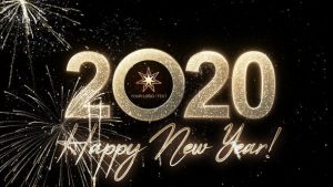 Modern New Year Countdown Clock 2020