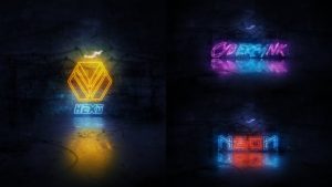 Neon Logo Reveal