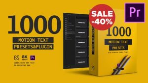 Text Presets - Premiere Studio Plugin