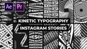 Kinetic Typography Instagram Stories