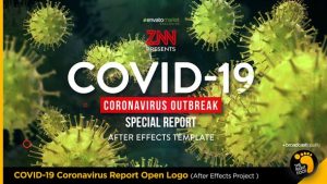 COVID-19 Coronavirus Report Open Logo