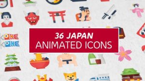 36 Japan Icons