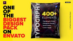 Typography Design Pack - for Premiere Pro | Essential Graphics