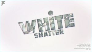 White Shatter Logo