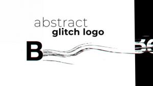 Abstract Glitch Logo